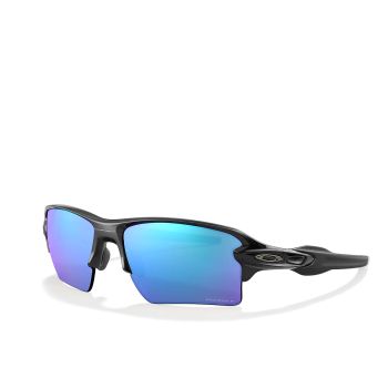 Oakley Flak 2.0 Xl Prizm Sapphire Iridium Sunglasses - Polished Black