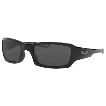 Oakley Fives Squared Sunglasses - Black Iridium Polarized