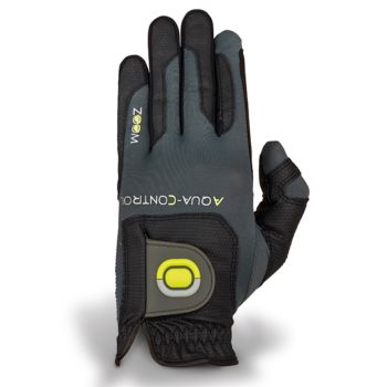 Zoom Men's Aqua Control Gloves (Left Hand) - Black/Charcoal/Lime