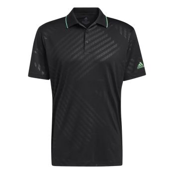 Adidas Men's Primegreen Golf Polo Shirt - Black
