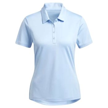 Adidas Women's Performance Primegreen Polo Shirt - Clear Sky
