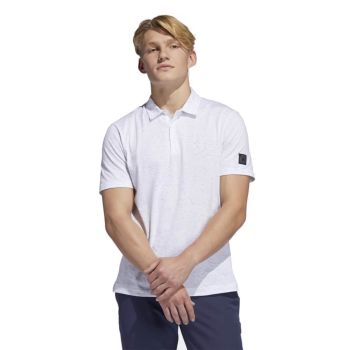 Adidas Men's Adicross Three Below Golf Polo Shirt - White