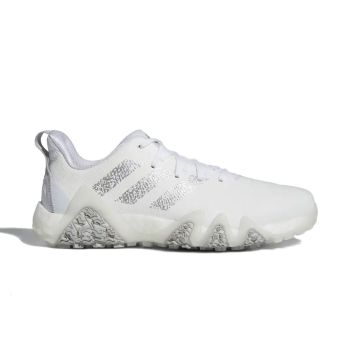 Adidas Men's Codechaos 22 Spikeless Golf Shoes - Cloud White/Silver Metallic/Grey Two