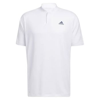 Adidas Men's Sport Collar Golf Polo Shirts - White