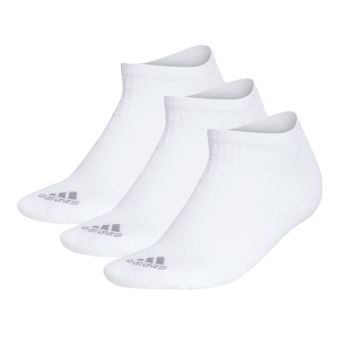 Adidas Women's Comfort Low Socks 3 Pairs - White