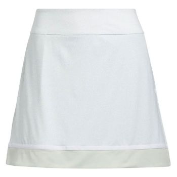 Adidas Women's Ultimate365 Printed Golf Skirt - Linen Green