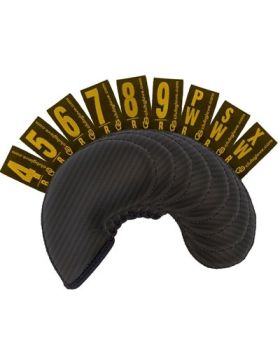 Club Glove Gloveskin Iron Covers Regular Black (4-9psx)