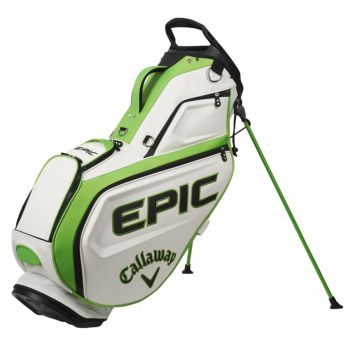 Callaway Epic Double Stand Staff Bag - White/Green/Black