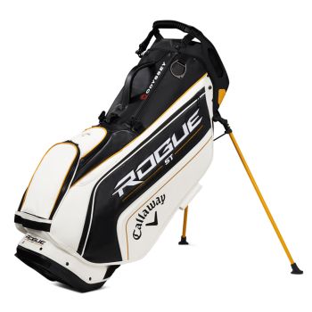 Callaway Rogue ST Staff Double Stand Bag - White/Black/Gold
