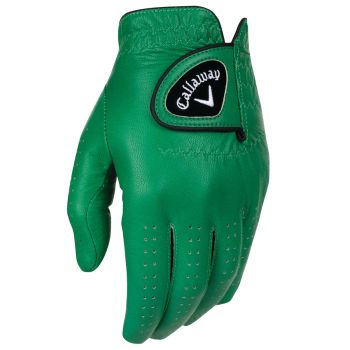 Callaway Men's Tour Opti-Color Green Golf Gloves - Left Hand (For The Right Handed Golfer)