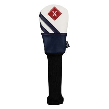 Callaway Vintage Headcover - White/Navy/Red