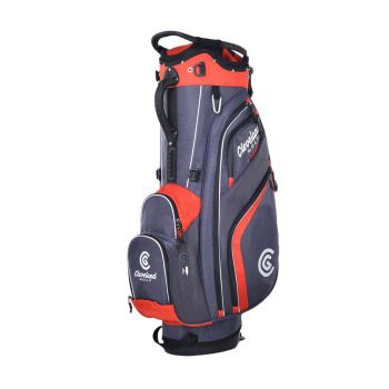 Cleveland Friday Cart Bag - Charcoal/Red