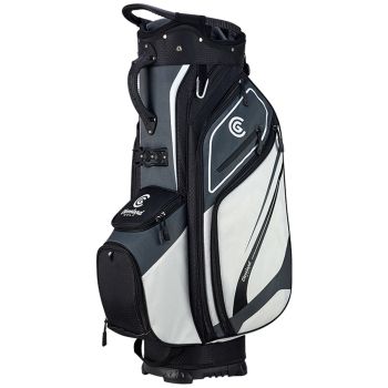 Cleveland Friday 2 Cart Bag - Charcoal/White/Navy
