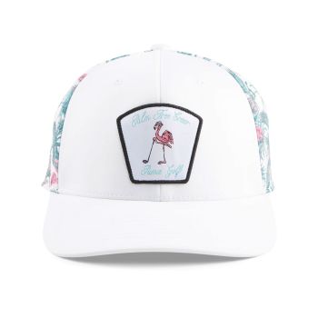 PUMA x PTC Flamingo Golf Cap - White Glow/Shock