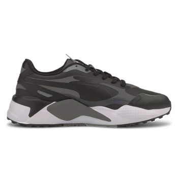 Puma Men's RS-G Golf Shoes - Black/ Quiet Shade/ Dark Shadow