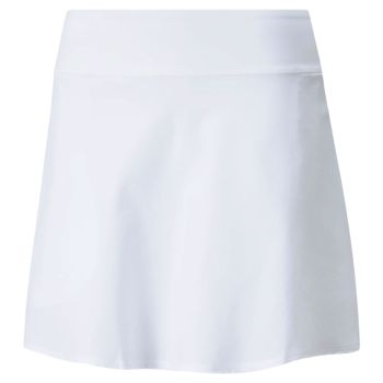 Puma Women's Pwrshape Solid Golf Skirt - Bright White
