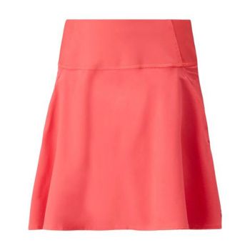 Puma Women's Pwrshape Solid Woven Golf Skirt - Teaberry