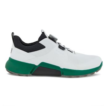 Ecco Men's Biom H4 Golf Shoes - White/Black