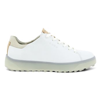 Ecco Women's Tray Laced Golf Shoe - Bright White