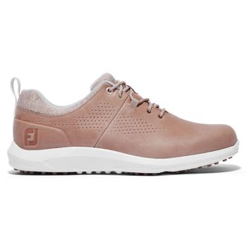 Footjoy Women's  Leisure LX Golf Shoes - Rose/Grey/White