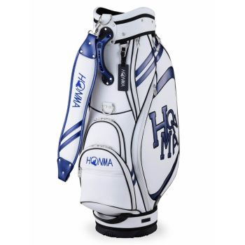 Honma Dancing Golf Caddie Bag Cb12015 0104 9 Inches- White/Navy