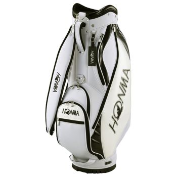 Honma CB12211 9inch Caddie Golf Bag - White/Black