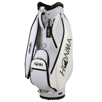 Honma CB12213 9inch Caddie Golf Bag - White/Black