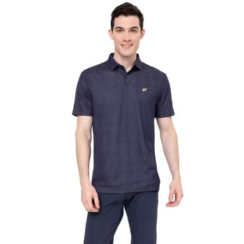 Jack Nicklaus Men's Body Map Golf Polo - Classic Navy