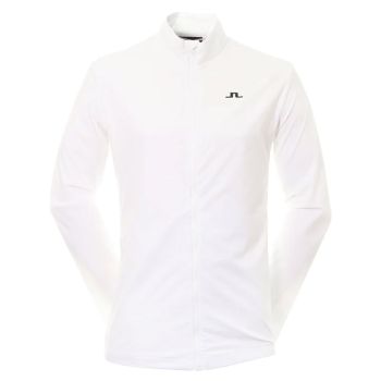J.Lindeberg Men's Jayy Golf Jacket - White - FW22