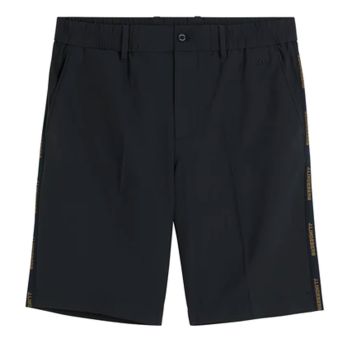 J.Lindeberg Men's Stuart Stripe Golf Shorts - Black - FW22