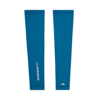 J.Lindeberg Women's Esther Golf Sleeves - Moroccan Blue - SS22 (Online Exclusive)