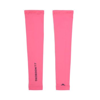 J.Lindeberg Women's Esther Golf Sleeves - Hot Pink - SS22
