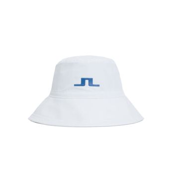 J.Lindeberg Women's Siri Bucket Golf Hat - White - PS23