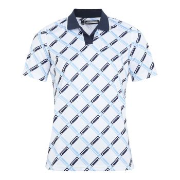J.Lindeberg x NK Golf Polo Shirt - Blue/Little Boy Blue