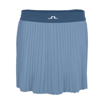 J.Lindeberg Women's Binx Golf Skirt - Captains Blue - FW21