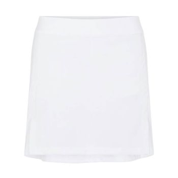 J.Lindeberg Women's Amelie Mid Golf Skirt - White 
