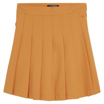 J.Lindeberg Women's Adina Golf Skirt - Russet Orange - SPSU23