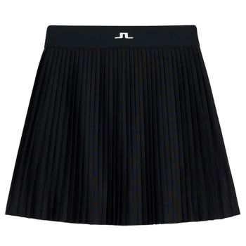 J.Lindeberg Women's Binx Golf Skirt - Black - SPSU23