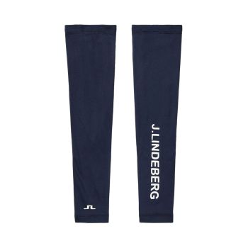 J.Lindeberg Women's Leea Compression Sleeves - Navy - SS21