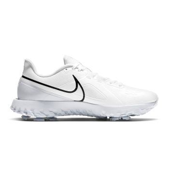 Nike React Infinity Pro Golf Shoes - White/Metallic Platinum/Black