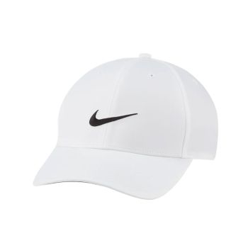 Nike Men's Legacy 91 Tech Golf Cap - White/Black
