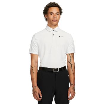 Nike Men's Dri-FIT ADV Tour Golf Polo - Summit White/White Black