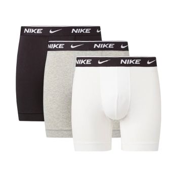 Nike  Men's Boxer Brief 3 Pack-MP1 - White/Grey Heather/Black