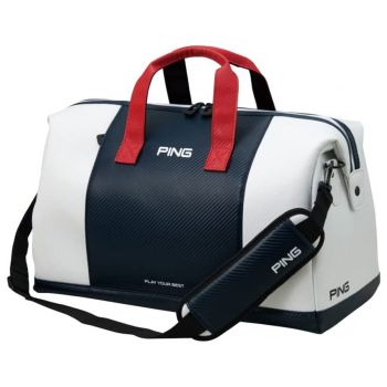 Ping GB-P2202 Tour Lite Boston Bag - White/Navy