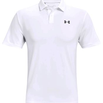 Under Armour Men's T2G Polo - White/Pitch Grey