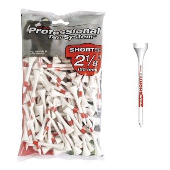 Pride Sports Professional Tee System (Pts) 2 1/8" Red Tees - 125 Pcs