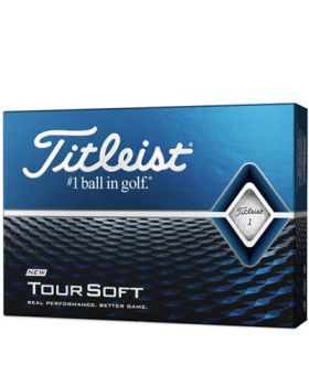 Titleist 2020 Tour Soft Golf Balls - White