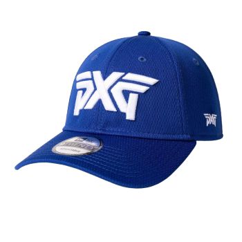 PXG Men's Kansas City 9Twenty Adjustable Golf Cap - Blue/White