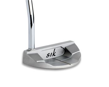 SIK Golf Putter Satin Sho Neck Double Bend (FACE-BALANCED)