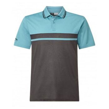 Callaway Men's New Color Blocked Golf Polo Shirt - Marina